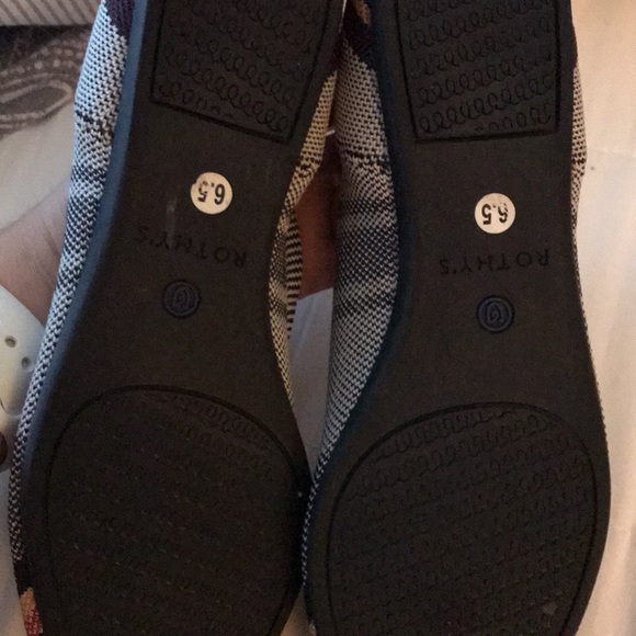 Rothy’s Inverse Stripe 6.5 - Picture 2 of 4